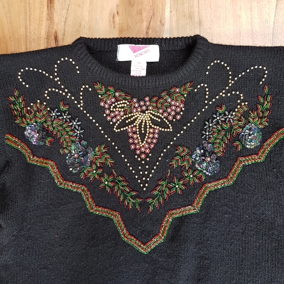 Vintage Christmas Sweater ♡ Sz Medium - Picture 2 of 10